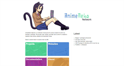 Desktop Screenshot of animeneko.net